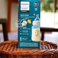 Mamadeira Anti-Cólica Philips Avent 1m+ SCY121/04 Decorada Girafa 260ml - Conforto e Segurança para Bebês - imagem 5