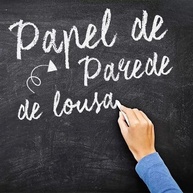 Papel de Parede Adesivo Chalkboard Vinil Lousa Escrever com Giz - Preto Fosco 2m x 1m - imagem 3