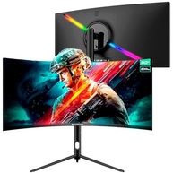 Monitor Gamer Ultrawide Curvo Safe Gamer 30'' WFHD 200Hz 1MS HDMI DP VA Adaptive-sync Preto - imagem 2