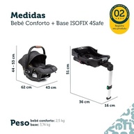 Bebê Conforto Safety 1st 4Safe com Isofix: Segurança e Conforto Premium - imagem 3