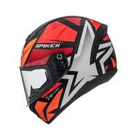 Capacete Peels Spike 2 1ST Preto Fosco Vermelho: Segurança e Estilo para Todos os Motociclistas - imagem 4
