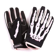 1Storm Luvas de motocross adulto motocicleta BMX MX ATV Dirt Bike bicicleta esqueleto ciclismo luvas rosa - imagem 4