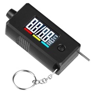 Medidor de Pressão e Profundidade de Pneu 2 em 1 Portátil com Chaveiro - Precisão PSI para Carros, Motos e Bikes - imagem 2