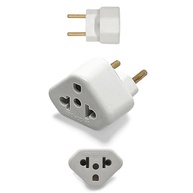 Kit 2 Adaptadores de Tomada Universal Bivolt 10A/20A 250V - Plugue 110V/220V - CompleteStore® - imagem 3