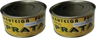 Manteiga sem Sal 2 Latas com 300g - Laticinios Prata - imagem 1