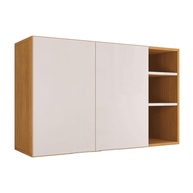 Armário Suspenso de Parede 2 Portas - Ópera | Design Moderno para Cozinha, Lavanderia e Quarto - imagem 1
