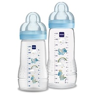 Kit 2 Mamadeiras Easy Active 270ml + 330ml - Bicos Médio e Rápido - imagem 3
