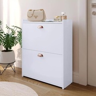 Sapateira 2 Gavetas Basculantes - Organizador Moderno para Closet e Quarto | Até 12 Pares - imagem 2