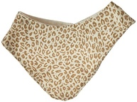 Zip Babador Bandana (2 Unidades) Poá/Rajado Bege - Estilo e Conforto para Bebês - imagem 3