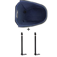 Forração Baú Honda Elite 125 Azul Premium + 2 Antenas - Organização e Proteção - imagem 2
