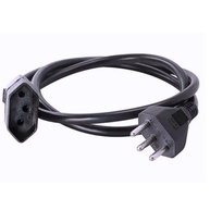 Extensão Elétrica 2 Metros 3x1,5mm² Cabo PP Reforçado - Tomada 20A - imagem 1