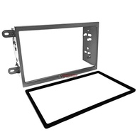 Moldura 2 Din Cinza para Chevrolet Cobalt, Onix e Prisma: Instale sua Multimídia com Estilo! - imagem 2
