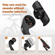 TUSITA [2 Unidades] Adaptador Clipe Coluna Garmin: Suporte Essencial para Ciclismo - imagem 4