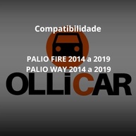 Moldura Painel 2 Din Palio Fire/Way: Instale sua Multimídia com Estilo! - imagem 3