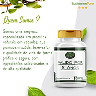 Batata Yacon em Cápsulas 500mg - 60 Cápsulas (Kit com 2) - imagem 1