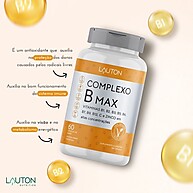 Complexo B Max Lauton: Energia e Imunidade em Kit com 2! - imagem 2