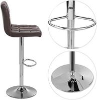 Kit 2 Banquetas Giratórias com Regulagem de Altura - Design Moderno para Cozinha Americana - imagem 3