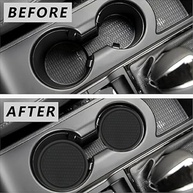 Tapete Antiderrapante para Porta-Copos de Carro: Proteção e Estilo Universal (2 Peças) - imagem 5