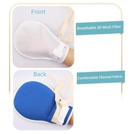 Lmaray Luvas De Contenção De Demência, Pacote Com 2, Luvas Antirriscos Respiráveis Para Pacientes Idosos, Luvas De Controle De Segurança Para Adultos - imagem 5