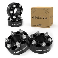 Espaçadores de Roda Customadeonly 6x135 (2") para F150, Expedition, Navigator - Hubcentric True Forged Preto M14x1.5 (4 Peças) - imagem 1