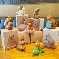 Figura de Capivara em Resina - Decoração de Mesa Animada e Fofa (2 unidades) - imagem 5