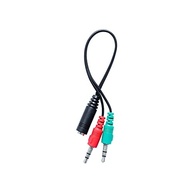 Cabo Adaptador OEX CE403 P3 para 2 P2: Conecte Seu Headset com Microfone em Qualquer PC! - imagem 2