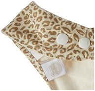 Zip Babador Bandana (2 Unidades) Poá/Rajado Bege - Estilo e Conforto para Bebês - imagem 5