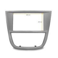 Moldura 2 Din 7" Cinza para Gol, Voyage e Saveiro G5 (2008-2012) - Instale seu Multimídia com Estilo! - imagem 3