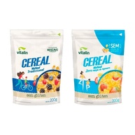 Kit 2 Cereal Matinal Sem Glúten Vitalin: Tradicional, Zero Açúcar - imagem 2