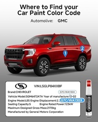 Tinta de Retoque GMC Exact Match 2 em 1 - Reparo de Lascas e Arranhões com Microaplicadores - imagem 4