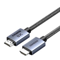 Cabo HDMI 2.1 8K 60Hz 2 Metros Cinza: A Imersão Visual Definitiva - imagem 2