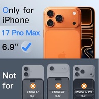 JETech Película Privacidade iPhone 17 Pro Max 6.9" - Anti-Espião 2 Unidades - imagem 3