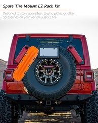 Krysolad Kit Rack EZ 2 Peças: A Solução Definitiva para Pneu Sobressalente Off-Road - imagem 3