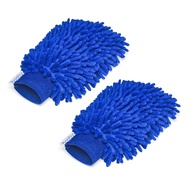 Kit 2 Luvas de Microfibra Multiuso Bagby: Limpeza Impecável Sem Riscos! - imagem 1