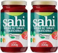 Kit 2 Molho De Tomate Tradicional Orgânico Sem Conservantes 330g - imagem 1