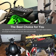 Kit 2 Protetores de Mão para Moto: Segurança e Estilo Universal 22mm - imagem 3
