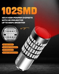 LUYED Lâmpada LED 1157: Brilho Intenso e Durabilidade para Seu Veículo (Pacote com 2) - imagem 3