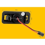 Kit 2 Luzes de Placa LED 3W para Scion FR-S, Toyota 86, Subaru BRZ, Impreza e mais - Iluminação Potente e Duradoura - imagem 3