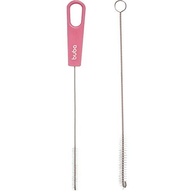 Escova Rosa para Canudos e Mamadeiras - 2 Unidades Buba | Limpeza Profunda e Segura - imagem 2