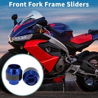 Protetor de Queda Sliders para Moto/Scooter - Liga de Alumínio Azul (2 Peças) - imagem 3