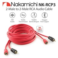 Cabo RCA Nakamichi OFC 2 Macho: Som Imersivo para seu Home Theater e Amplificador - imagem 3