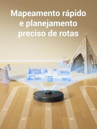 DREAME D9 Max Gen 2 Robô Aspirador com 6000Pa - Limpeza Inteligente para Pisos e Pelos de Pets - imagem 4