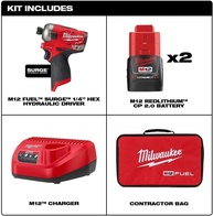 Kit 2 Baterias M12 Fuel Surge 0,63cm: Potência e Silêncio para Profissionais - imagem 2