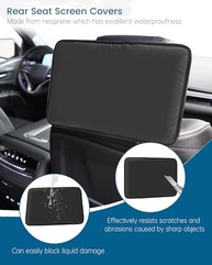 Proteja as Telas Traseiras: Kit 2 Capas Neoprene Acolchoadas KILILOGE para GMC/Chevrolet (2021-2025) - imagem 5