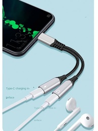 Adaptador USB-C 2 em 1: Áudio + Carga Rápida 60W - imagem 2