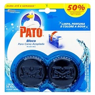 Pato Desodorizador Sanitário Marine - Caixa Acoplada com 2 Discos, Limpeza e Fragrância Refrescante - imagem 2