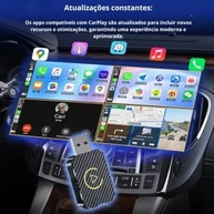 Adaptador CarPlay Android Auto Sem Fio USB 2 em 1: Conectividade Inteligente no Seu Carro - imagem 3
