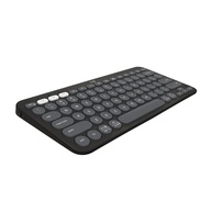 Teclado sem fio Logitech Pebble Keys 2 K380s com Conexão Bluetooth Easy-Switch e Pilha Inclusa - Compatível com PC, Mac, Chrome OS, Android, iOS e Apple TV, Layout US - Grafite - imagem 1