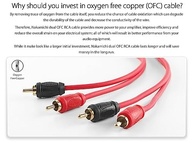 Cabo RCA Nakamichi OFC 2 Macho: Som Imersivo para seu Home Theater e Amplificador - imagem 4