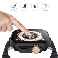 Kit 2 Capas Protetoras Apple Watch Ultra 2/Ultra 49mm com Vidro Temperado Integrado - imagem 3